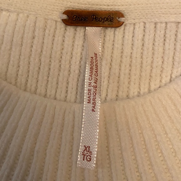 NWT Free People Easy Street Oversized Sweater Size Extra Large - Picture 6 of 9